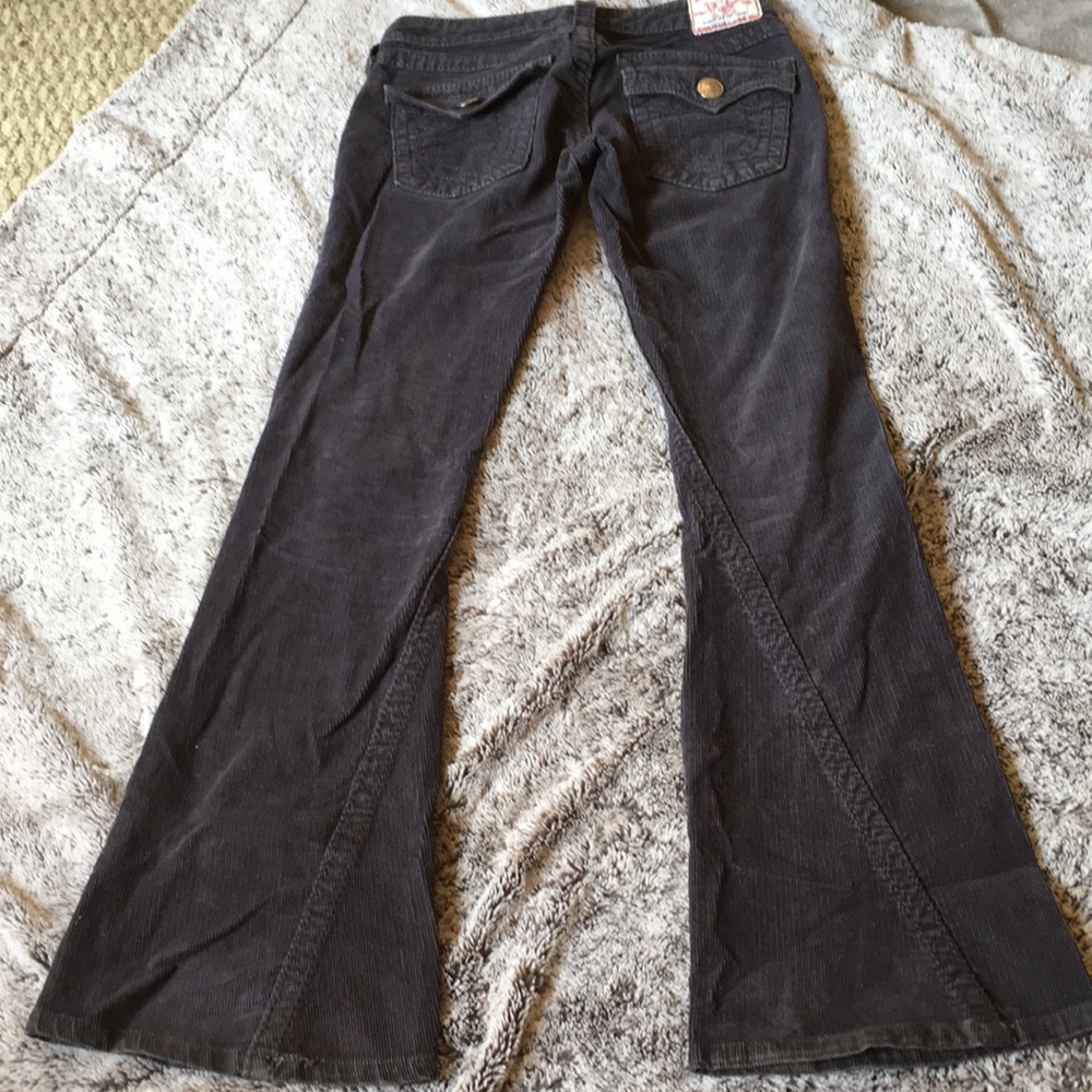 {True Religion} Corduroy bootcut